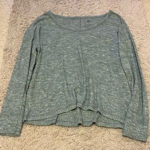 Green long sleeve sweater